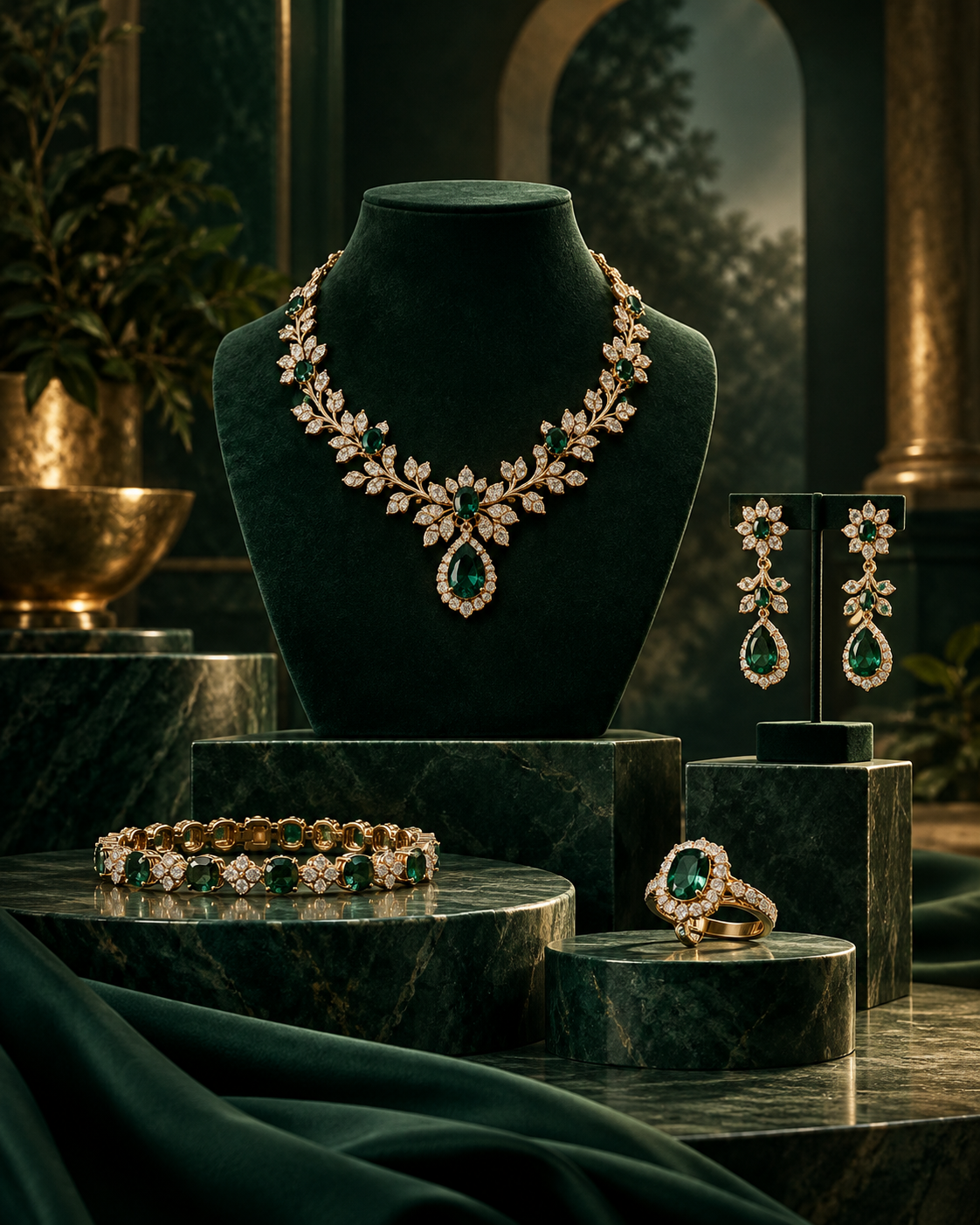 Gemstone necklaces
