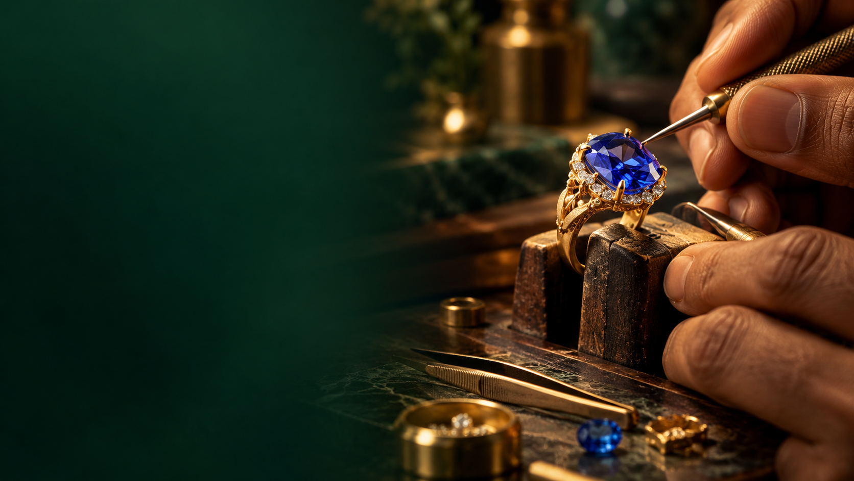 Luxury handcrafted gemstone jewellery